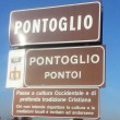 Pontoglio, il paese con la segnaletica anti-islam FOTO01