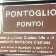 Pontoglio, il paese con la segnaletica anti-islam FOTO04