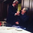 Lamberto Sposini a pranzo con Vittorio Feltri FOTO