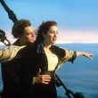 Leonardo Di Caprio e Kate Winslet in Titanic