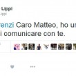 Claudio Lippi tweet a raffica a Renzi: Sei importante per me 4