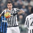 Juventus: Mario Mandzukic e Asamoah fermi tre settimane