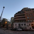 Roma, crolla palazzo sul Lungotevere