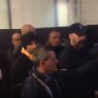 YOUTUBE Luciano Spalletti a Roma: ressa tifosi a Fiumicino6