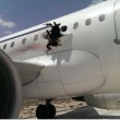 YOUTUBE Squarcio in cabina aereo, passeggeri filmano incidente 02