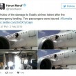 YOUTUBE Squarcio in cabina aereo, passeggeri filmano incidente 05