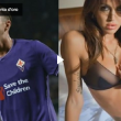 Veronica Ciardi e Federico Bernardeschi nel servizio andato in onda su Tiki Taka