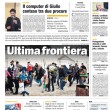 [NAZIONALE - 1] MANIFESTO/PRIMAPAGINA/PAG01 ... 10/02