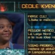 Cecile Kyenge a La Gabbia, verso scimmia dal pubblico VIDEO (3)