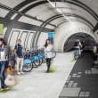 Londra, piste ciclabili i tunnel in disuso del Tube2
