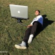 Macbook Selfie Stick", bastone autoscatto pc portatili 777
