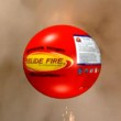 Palla-estintore spegne gli incendi esplodendo