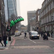 YOUTUBE Base jumper si getta dallo Shard di Londra FOTO 7