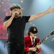 AC/DC, l'indiscrezione: Axl Rose al posto di Brian Johnson (foto Ansa)