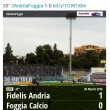 Andria-Foggia 1-0 Sportube: streaming diretta live su Blitz