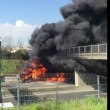 Autostrada A1 chiusa: tir in fiamme tra Caianello e Capua4