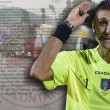 Arbitro Eugenio Abbatista salvato da tifoso dell'Avellino