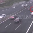 YOUTUBE Tangenziale Napoli, tentata rapina e fuga contromano3