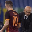 Totti-Spalletti, lite nel post partita davanti a spogliatoi