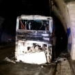 Amici: incendio su pullman dei ragazzi del pubblico FOTO 2