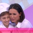 Caterina Balivo e il piccolo Michele
