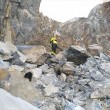 Colonnata: frana a cava marmo Carrara, un morto, un disperso2