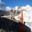 Colonnata: frana a cava marmo Carrara, un morto, un disperso6