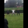 Brocchi fa haka neozelandese per caricare Milan 03
