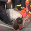 Bimbo nel pozzo profondo 90 metri in Cina, salv3
