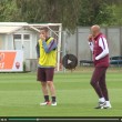 Totti e Spalletti, sorrisi in allenamento dopo lite Bergamo2