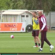 Totti e Spalletti, sorrisi in allenamento dopo lite Bergamo5