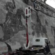 Lungotevere: murales di William Kentridge racconta Roma FOTO