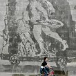 Lungotevere: murales di William Kentridge racconta Roma FOTO