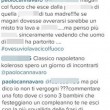 Poi arriva un commento offensivo di un utente ("Lavali cor foco") scatena l'ira di Cannavaro che decide di rispondere in maniera incontrollata 01