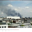 Berlino, rogo e nube tossica. Brucia centro shopping8