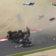 Formula 3, auto decolla dopo incidente pauroso