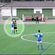 Segnano 10-0 e il giocatore piange. A consolarlo