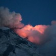 Etna erutta: cielo si tinge di arancione2