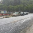 Grandinata a Genova, strade imbiancate dopo temporale FOTO3