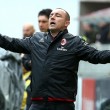 Cristian Brocchi "piange" durante Milan-Frosinone: FOTO