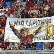 Roma-Chievo, Francesco Totti: striscioni per capitano FOTO_1