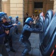Salvini a Bologna, scontri centri sociali polizia 15