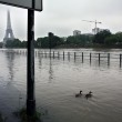 Senna in piena a Parigi, museo Louvre chiude1