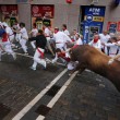 YOUTUBE Pamplona: prima corsa tori, 4 feriti 4
