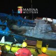 Relitto peschereccio in cui morirono 700 migranti arriva ad Augusta4