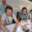 Tour de France, ai telecronisti della Bbc crolla la scrivania