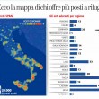 Sprar, profughi e migranti: mappa dei centri accoglienza. Più al Sud che al Nord