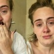 Adele irriconoscibile: VIDEO senza trucco e raffreddatae