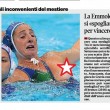 Rio 2016, costume di Giulia Emmolo (Setterosa) scivola e... 01