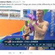 Rio 2016, tuffatori e l'illusione ottica delle scritte in tv9
